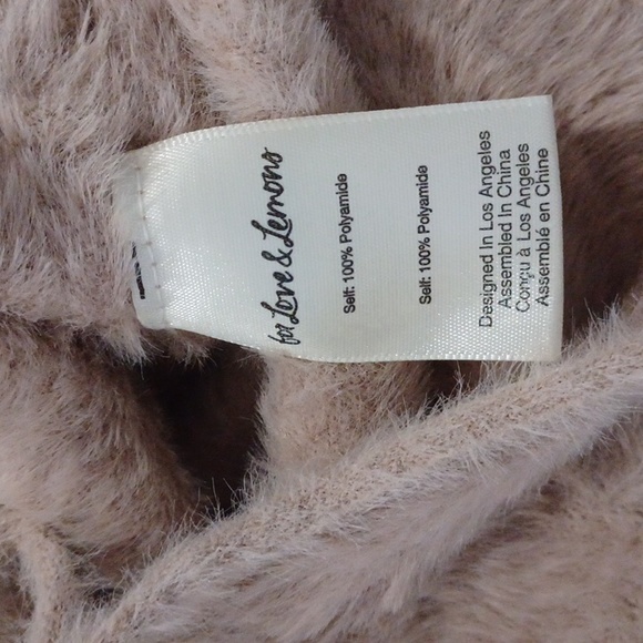 Like new FL&L faux mohair long sleeved sweater. - Picture 5 of 9